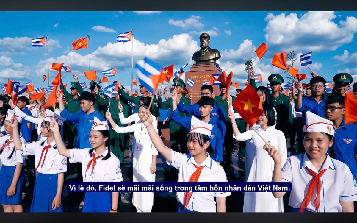 Một cảnh trong phim được các nhà làm phim ghi hình trực tiếp tại Cuba.