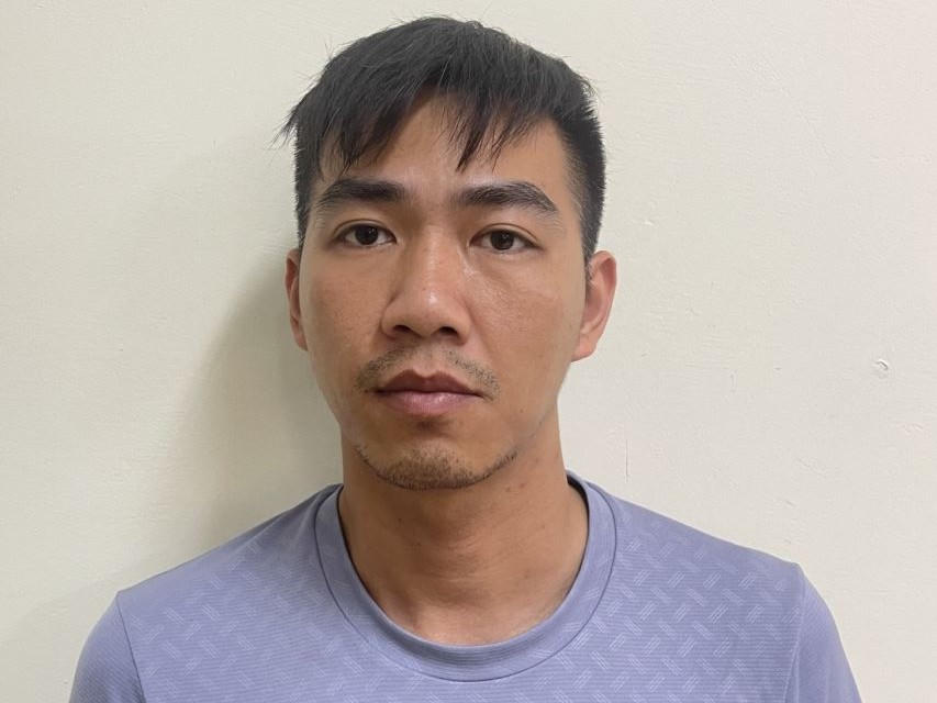 Bị can Vũ Mạnh Đại. Ảnh: Công an tỉnh Phú Thọ.