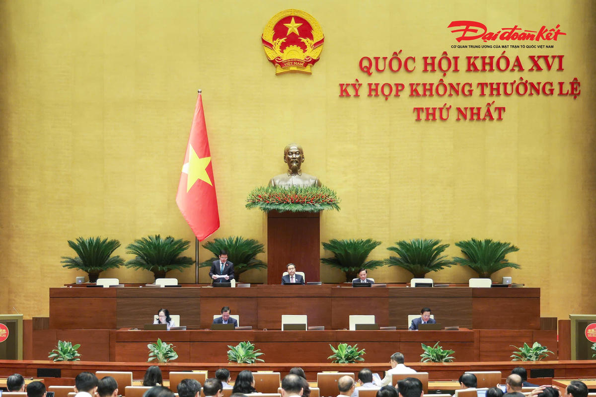 Quang cảnh phiên họp sáng 12/8. Ảnh: Quang Vinh