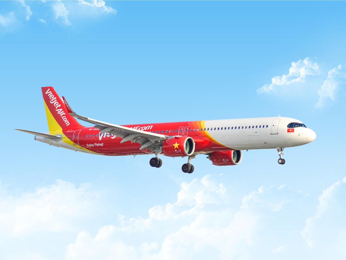 Tàu bay Vietjet hiện đại.