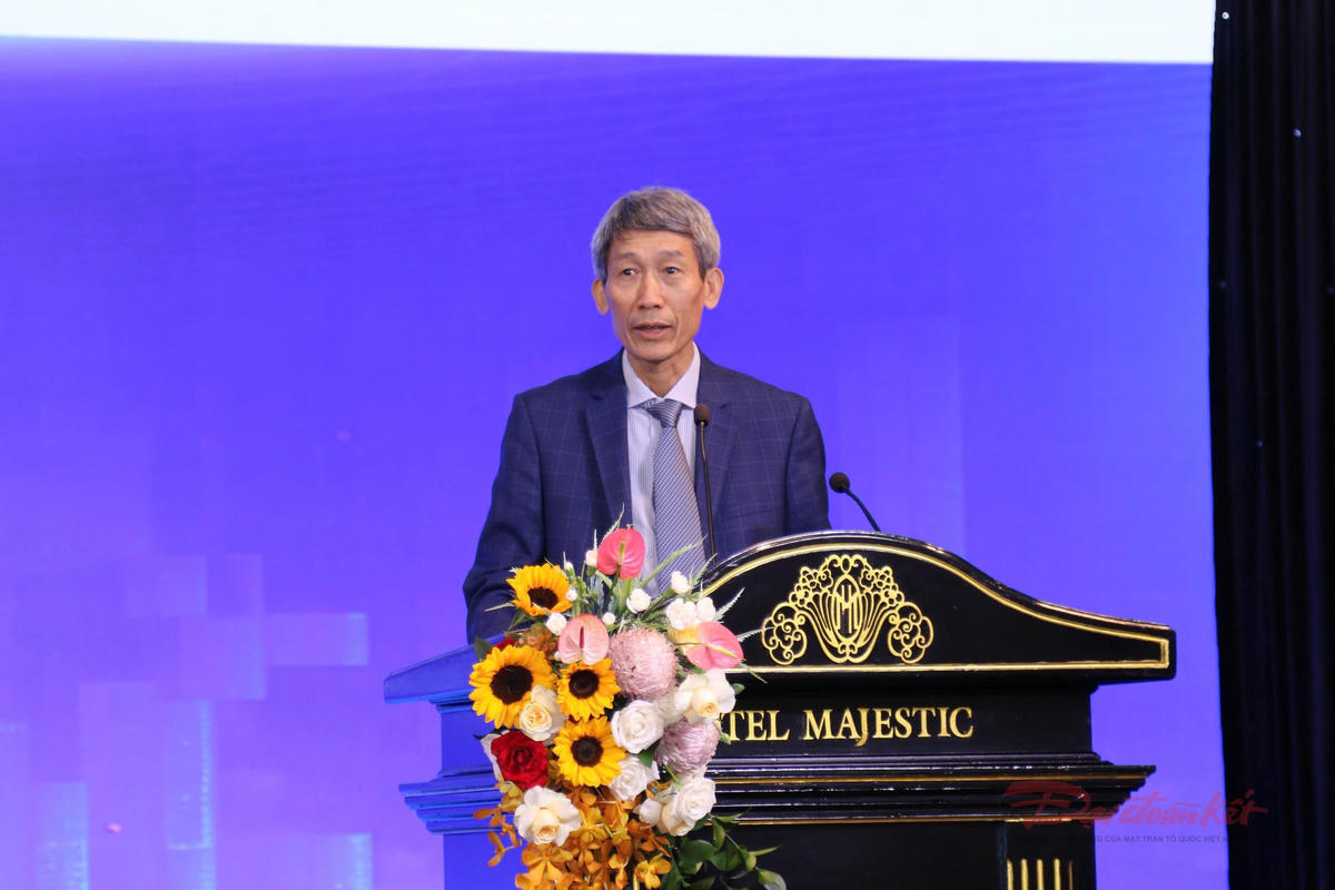 PGS.TS Phạm Duy Nghĩa, Phó Chủ tịch Trung tâm Trọng tài quốc tế Việt Nam phát biểu. Ảnh: TL