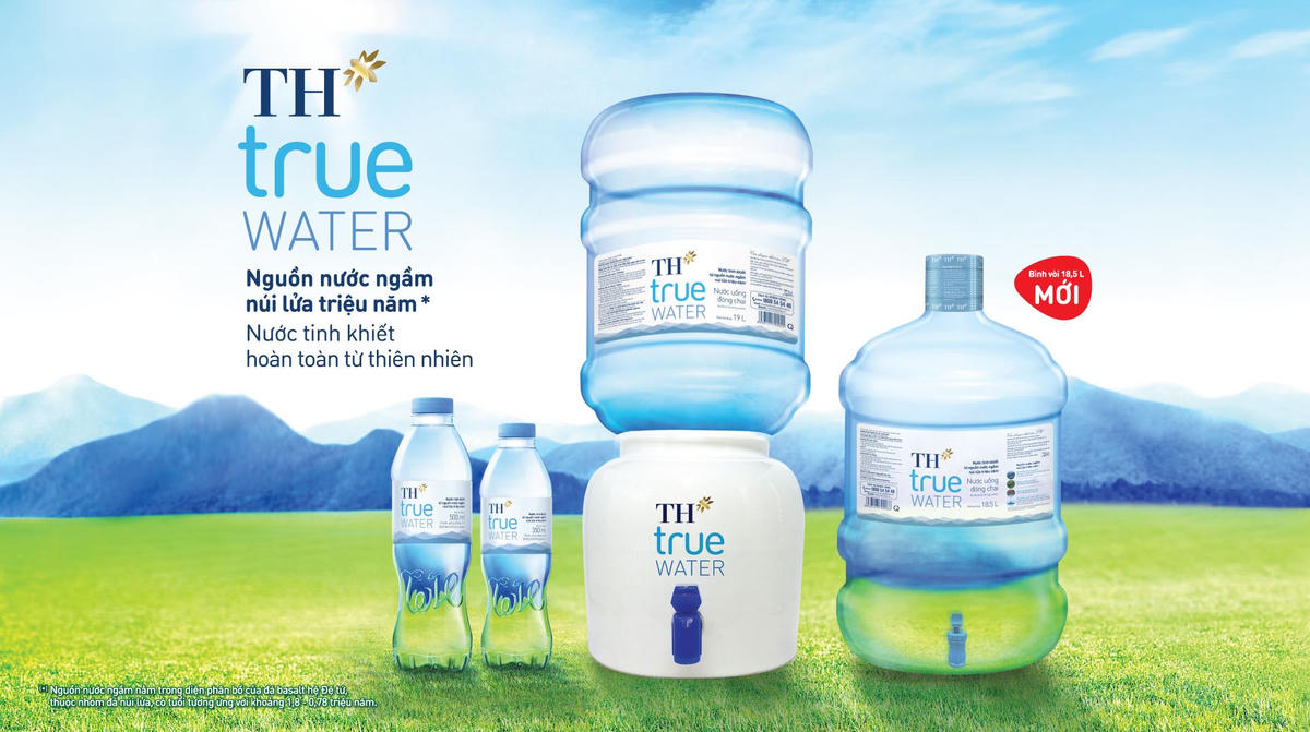 Sự ra mắt của dung tích 18,5 L với thiết kế vòi tiện lợi giúp người dùng có thêm lựa chọn cho nguồn nước tinh khiết từ nước ngầm núi lửa triệu năm