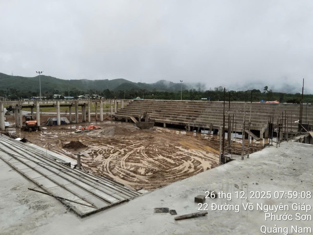 PVC - Bình Sơn đang xây dựng Khu Thể thao Phước Sơn - tỉnh Quảng Nam.