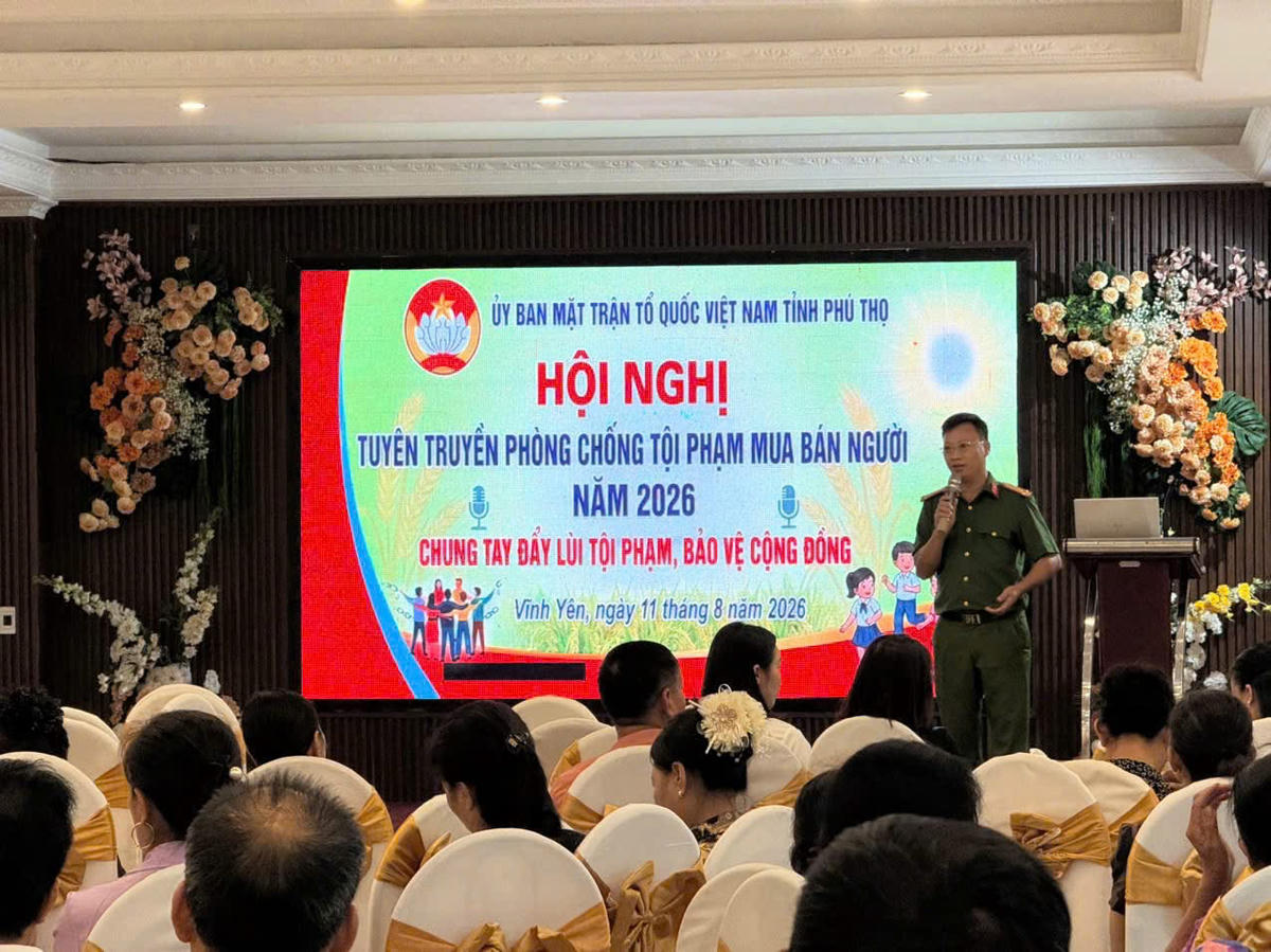 Lực lượng Công an và Mặt trận Tổ quốc các cấp phối hợp vào cuộc phòng, chống mua bán người. Ảnh: TD.