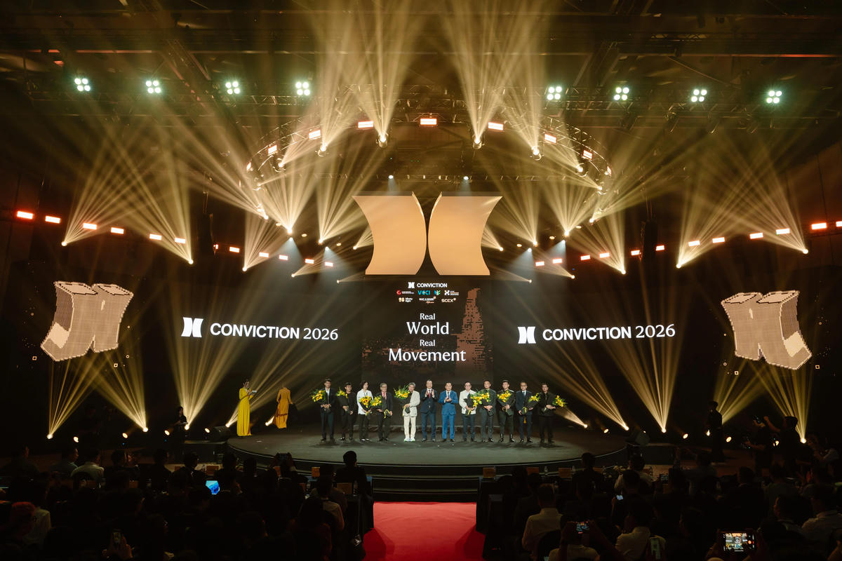 Conviction 2026 đặt trọng tâm về công nghệ blockchain, tài sản số và trí tuệ nhân tạo. Ảnh: BTC.
