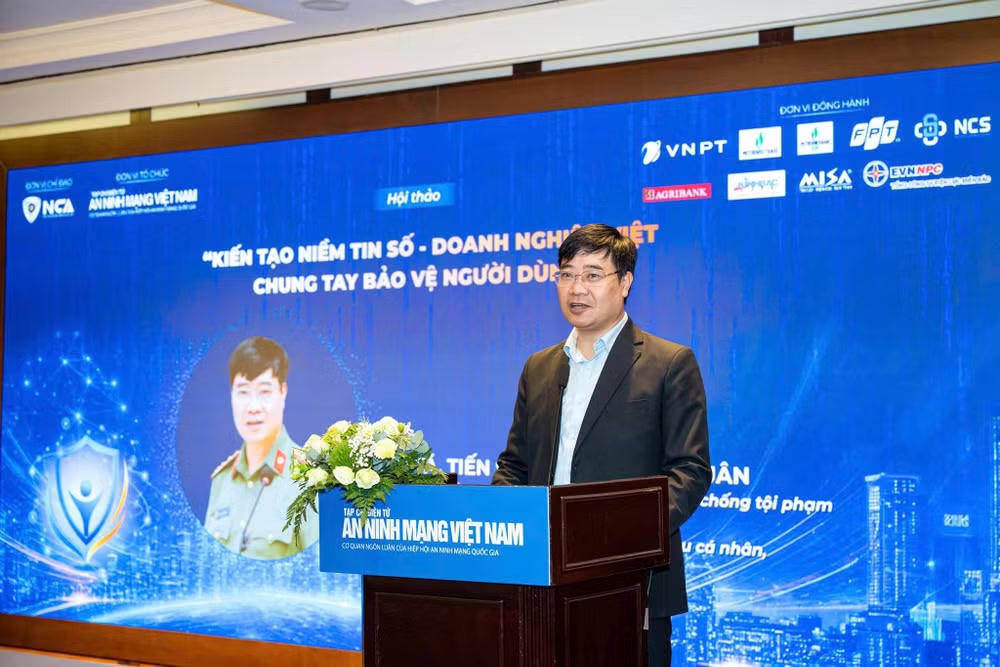 Đại tá, Tiến sĩ Nguyễn Hồng Quân, Phó Cục trưởng Cục An ninh mạng và phòng, chống tội phạm sử dụng công nghệ cao (A05, Bộ Công an), Trưởng Ban An ninh dữ liệu và Bảo vệ dữ liệu cá nhân, Hiệp hội An ninh mạng quốc gia.
