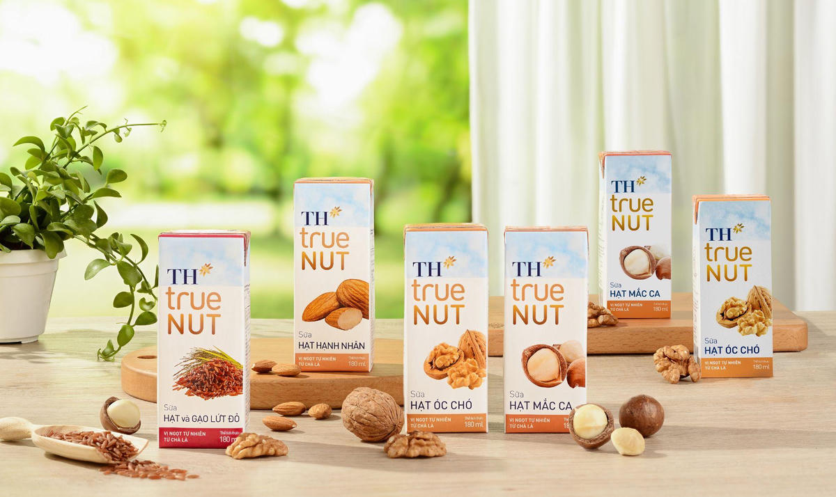 Sản phẩm Sữa hạt TH true NUT