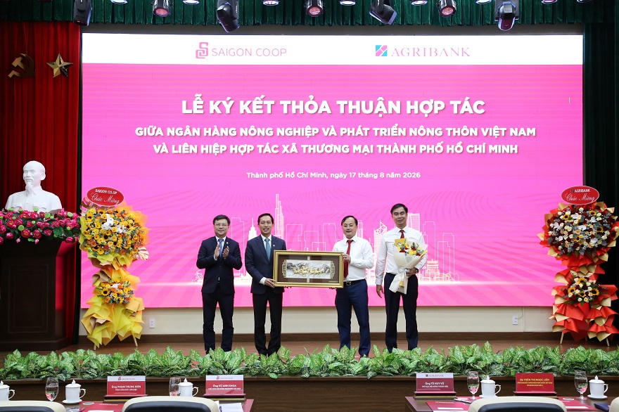 Agribank và Saigon Co.op ký kết thỏa thuận hợp tác: Kết nối sức mạnh tài chính và bán lẻ, vì sự phát triển bền vững