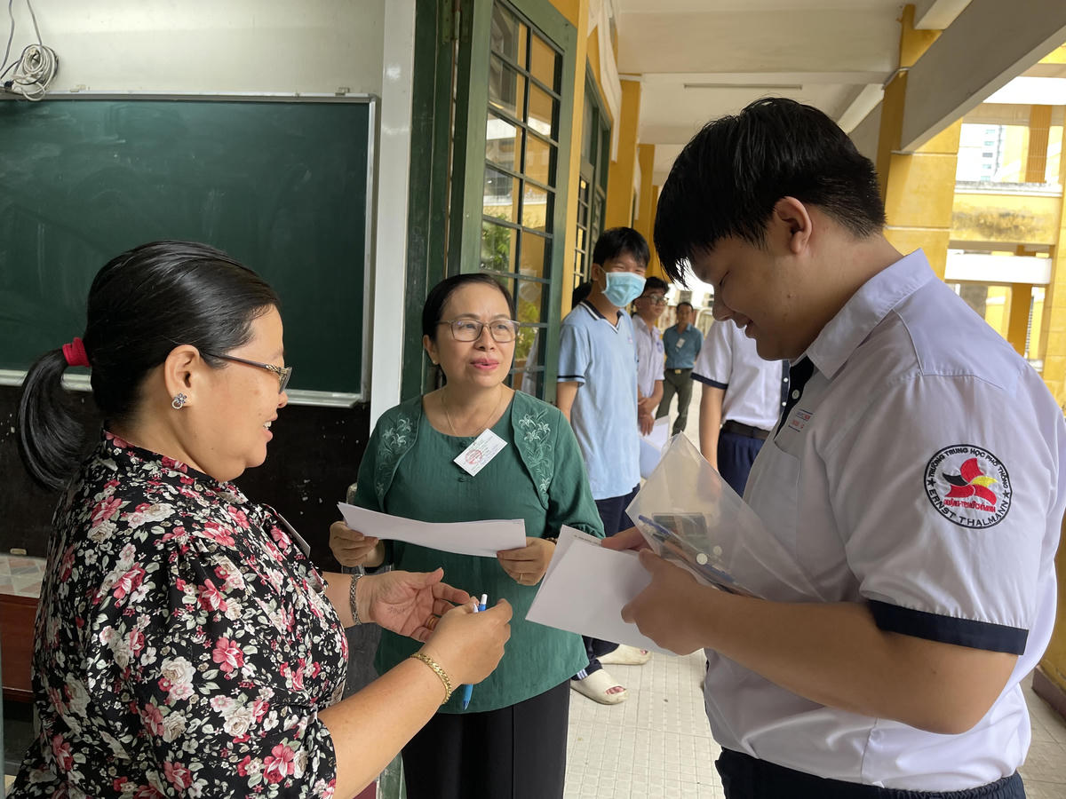 Học sinh TPHCM tham dự kỳ thi tốt nghiệp THPT năm 2026.