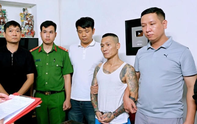 Nguyễn Văn Thùy bị khởi tố, bắt tạm giam sáng 18/8. Ảnh: CANB