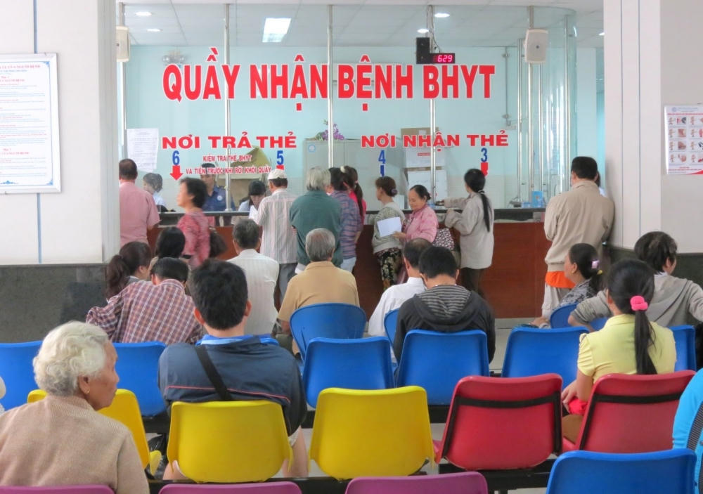 Người dân khám chữa bệnh BHYT. Ảnh: Phạm Thọ