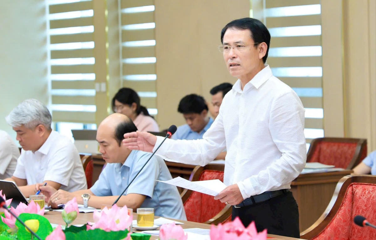 Phó Bí thư Thường trực Thành ủy Hà Nội Nguyễn Trọng Đông.