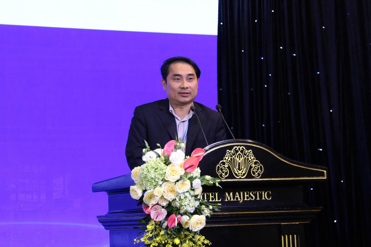 Luật sư Châu Việt Bắc, Phó Giám đốc Trung tâm Trọng tài Quốc tế Việt Nam - Chi nhánh TPHCM phát biểu. Ảnh: TL