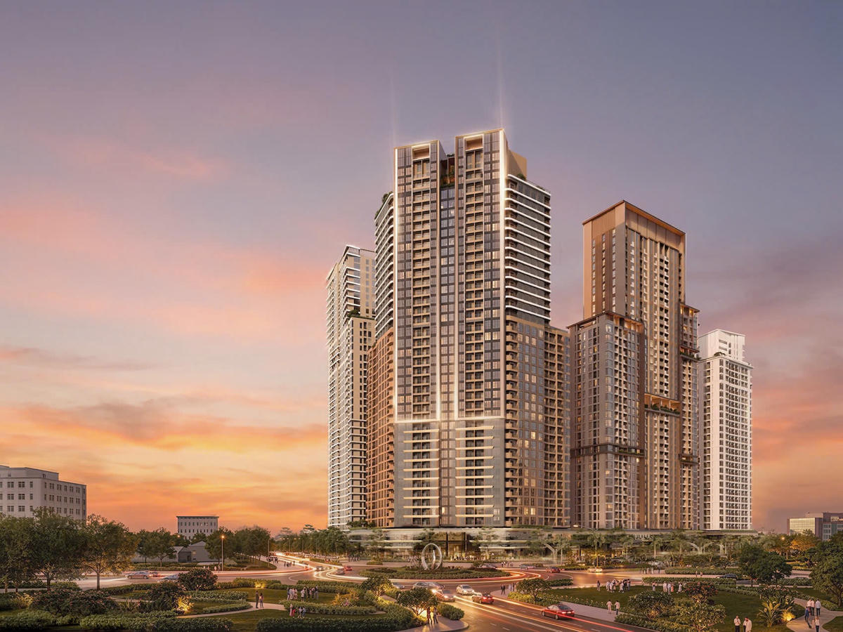 Dự án có tổng diện tích hơn 3,7 ha nằm trên 2 trục đường lớn là Lê Hồng Phong và V.I Lê nin. Ảnh: CĐT