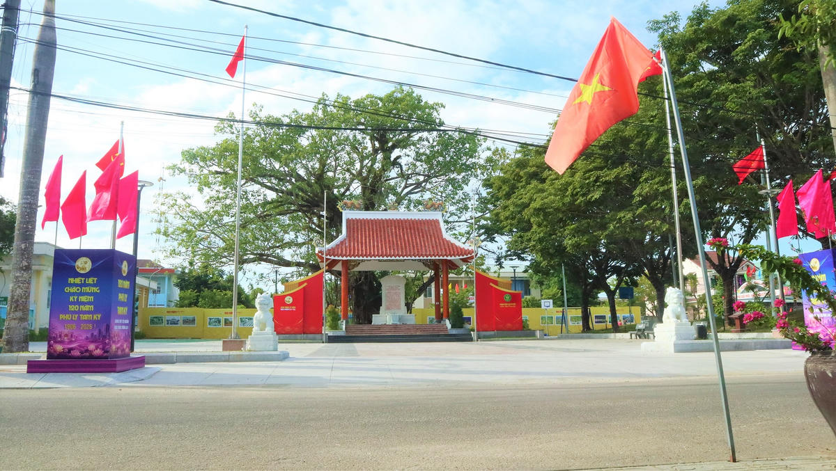 Một góc Di tích lịch sử cách mạng phủ đường Tam Kỳ. Ảnh: Chí Đại.