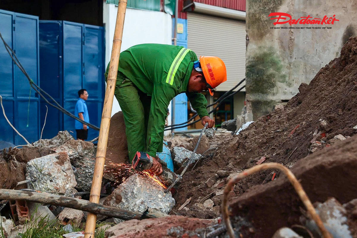 Đường Tam Trinh hơn 3.350 tỷ đồng tăng tốc, nhiều hạng mục bắt đầu lộ diện