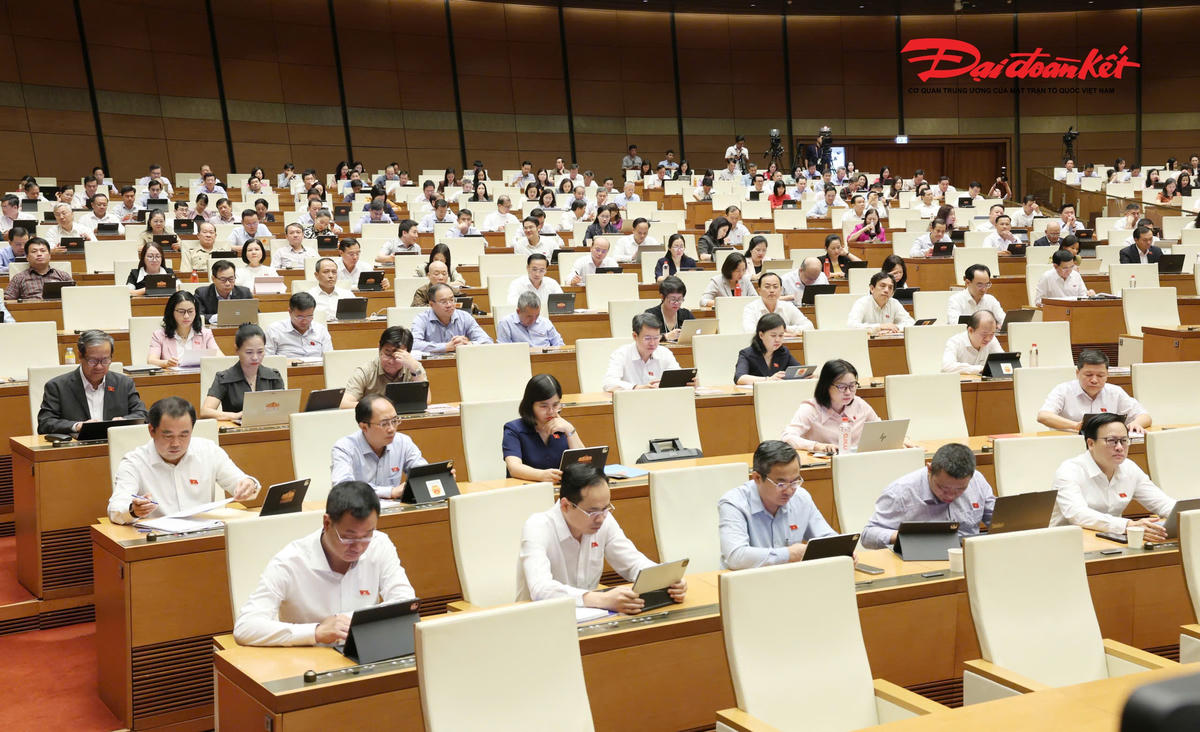 Các đại biểu tham dự phiên họp.