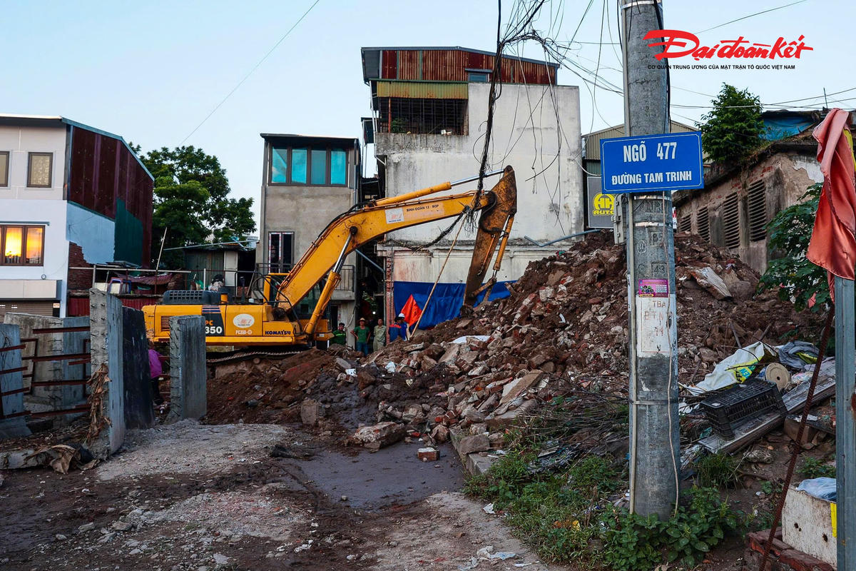 Đường Tam Trinh hơn 3.350 tỷ đồng tăng tốc, nhiều hạng mục bắt đầu lộ diện