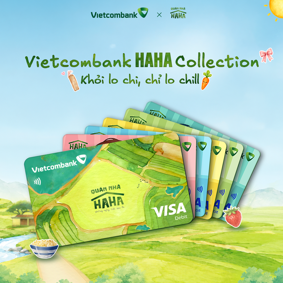 Vietcombank Haha Collection chính thức ra mắt, mở khóa hàng loạt cơ hội trải nghiệm độc quyền cùng Quán Nhà Haha