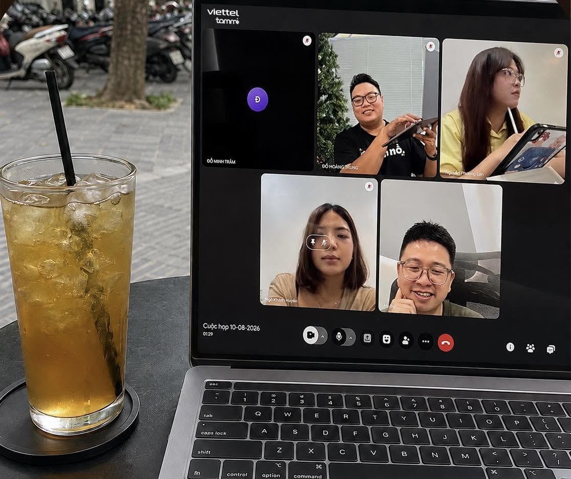 Tammi hỗ trợ cuộc gọi video nhóm lên đến 100 người đồng thời với thời lượng miễn phí tới 120 phút