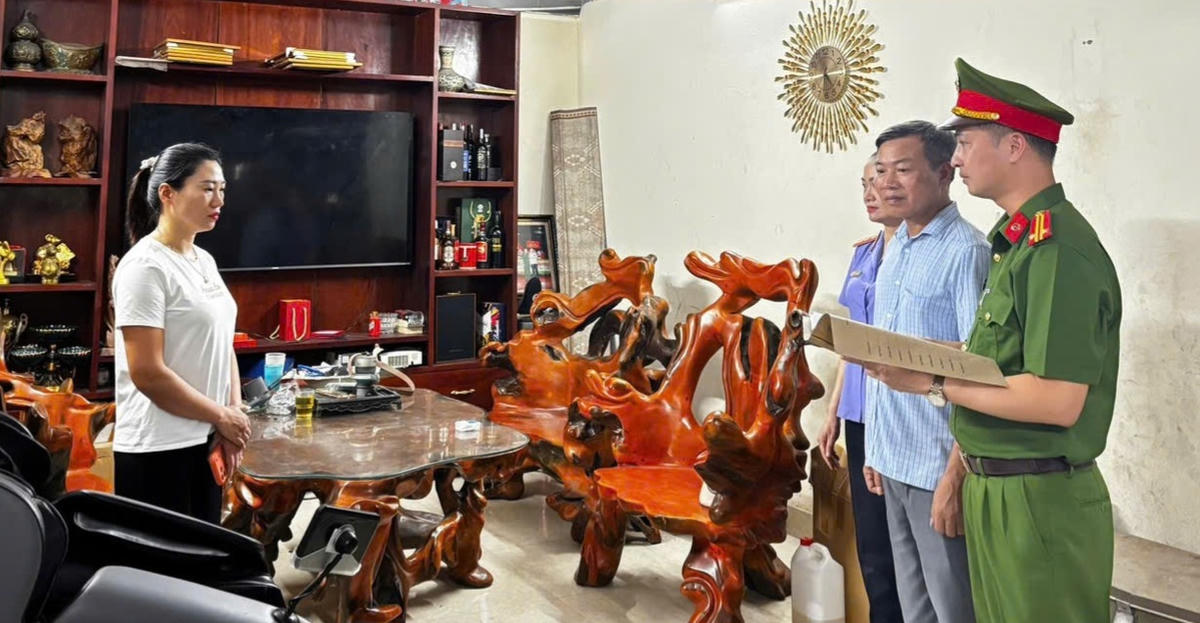 Bà Trần Thị Nga bị khởi tố vì tội trốn thuế. Ảnh: CANB