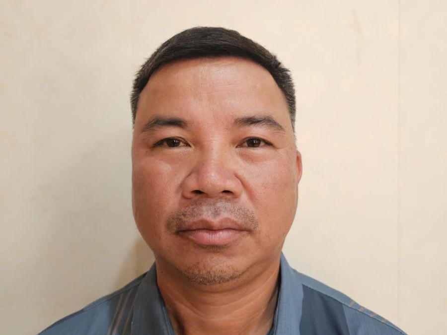 Bị can Phan Ngọc Lan tại Cơ quan Công an. Ảnh: Công an tỉnh Phú Thọ.