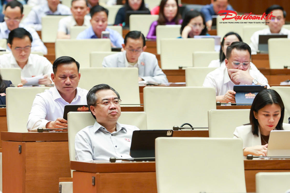 Các đại biểu tham dự phiên thảo luận.