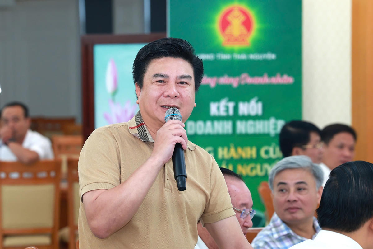 Ông Vũ Phi Hổ, Chủ tịch FC Thái Nguyên. Ảnh: TNGOP.