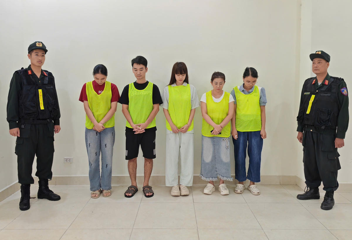 Các đối tượng liên quan trong vụ án.