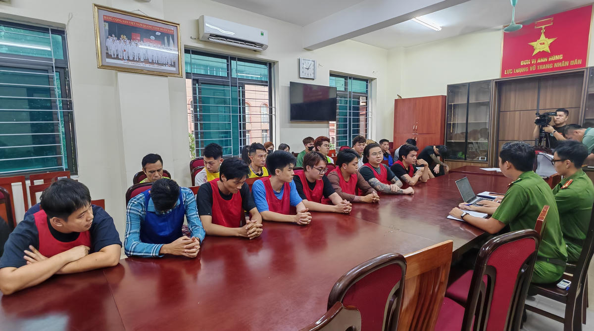 Các đối tượng liên quan trong vụ án.
