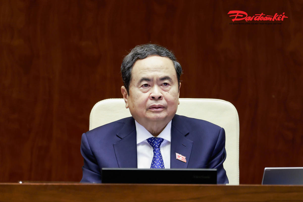 Chủ tịch Quốc hội Trần Thanh Mẫn chủ trì phiên họp