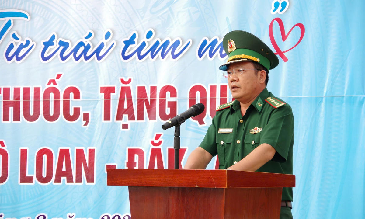 Đại tá Nguyễn Minh Tuyên, Phó Chỉ huy trưởng Ban Chỉ huy Bộ đội Biên phòng tỉnh Đắk Lắk. Ảnh: Ngọc Lân.