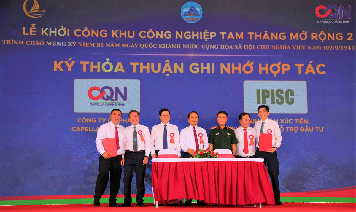 Công ty Cổ phần Capella Quảng Nam ký kết với các đơn vị, doanh nghiệp. Ảnh: NT.