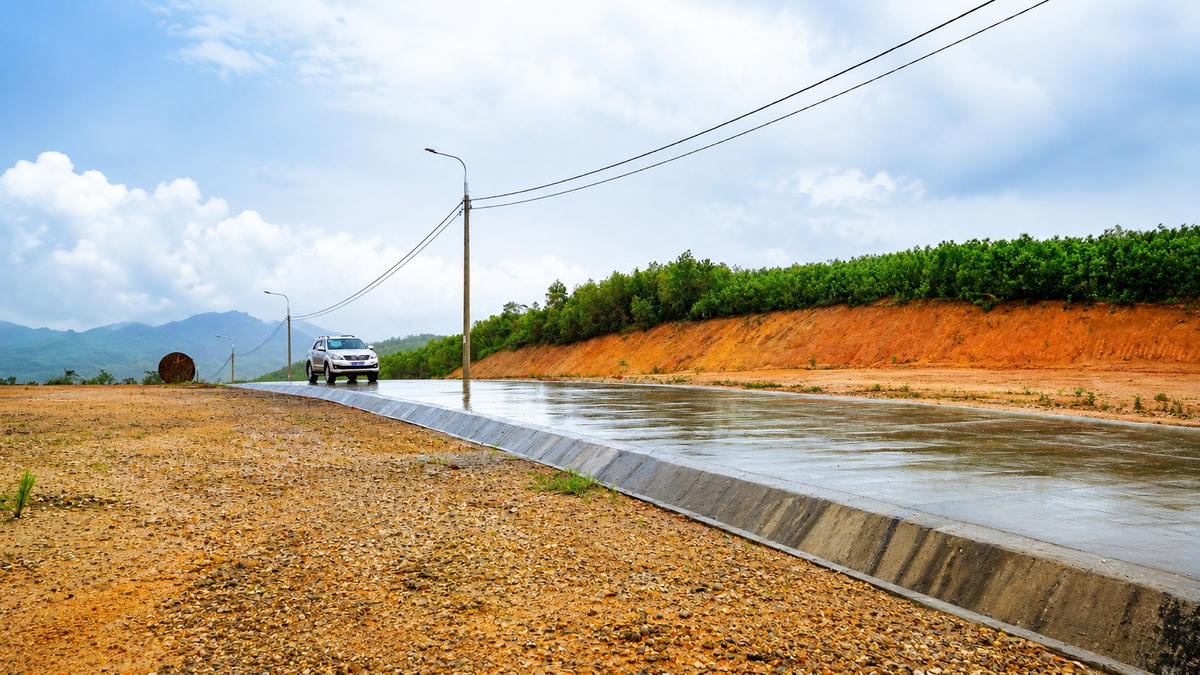 Khu bố trí dân cư thôn Phước Bắc, xã Phú Ninh có tổng diện tích hơn 9.480m2 đã hoàn thành. Ảnh: TT.