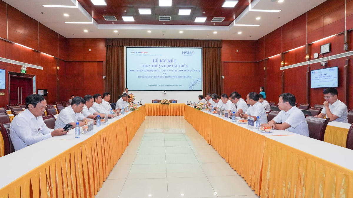 Quang cảnh lễ ký kết