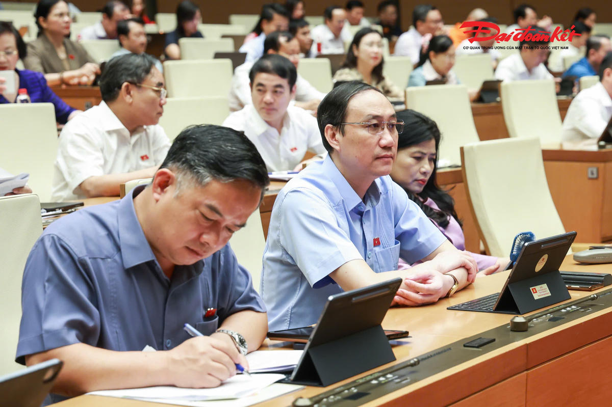 Các đại biểu dự phiên họp