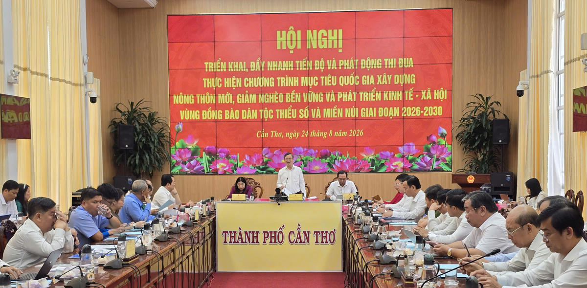 TP Cần Thơ định hướng xây dựng nông thôn mới hiện đại, giàu đẹp, bền vững, giàu bản sắc, gắn với đô thị hóa và thích ứng biến đổi khí hậu. Ảnh HN