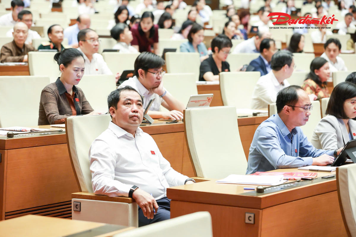 Các đại biểu tham dự phiên họp. Ảnh: Quang Vinh