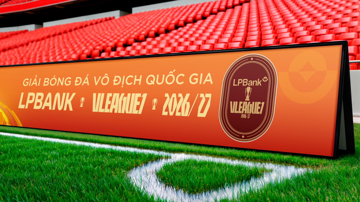 Logo LPBank V.League 1-2026 - 2027. Ảnh: BTC.