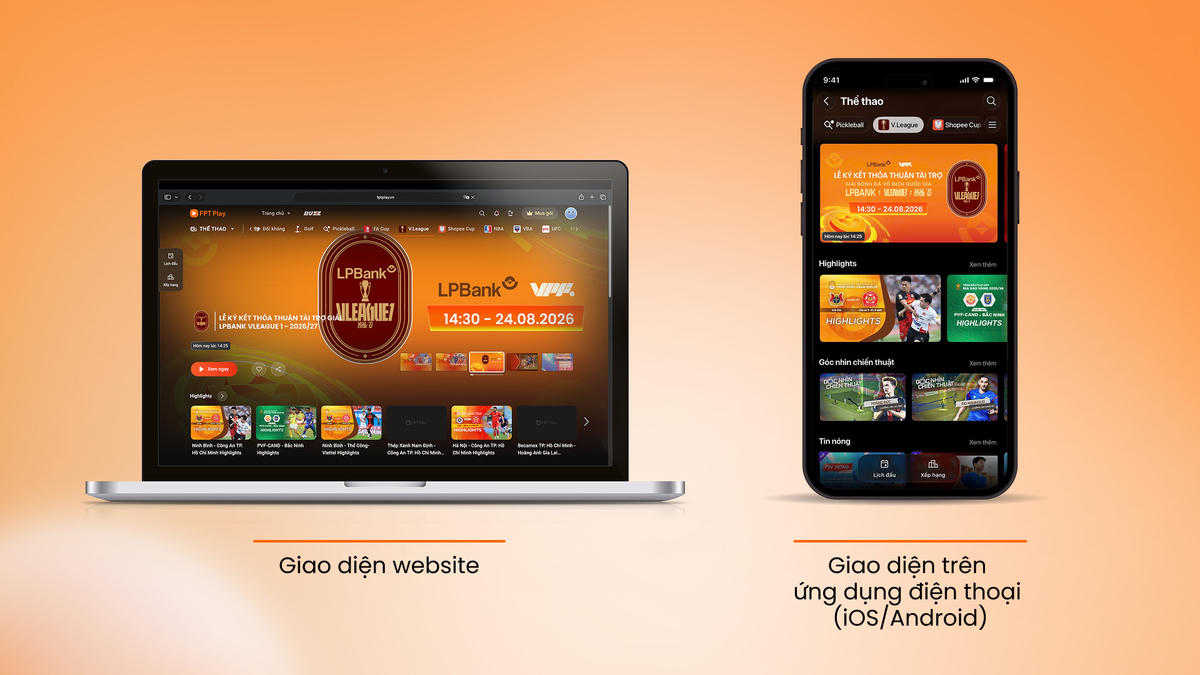 Giao diện mới của FPT Play. Ảnh: BTC.