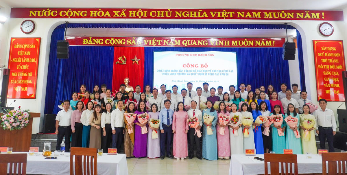 Đà Nẵng: Công bố sắp xếp các đơn vị sự nghiệp giáo dục và đào tạo công lập