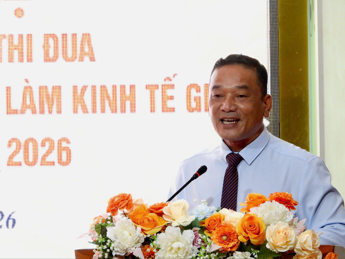 Ông Y Giang Gry Niê Knơng, Phó Bí thư Tỉnh ủy, Chủ tịch Ủy ban MTTQ Việt Nam tỉnh Đắk Lắk. Ảnh: Thanh Nga.