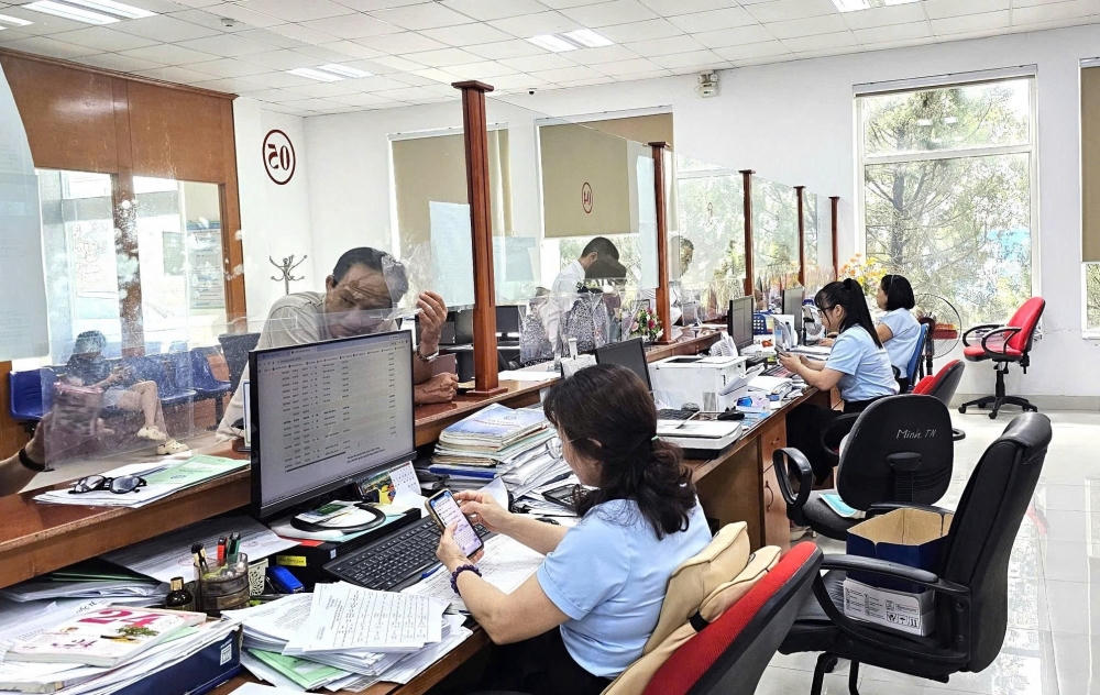 BHXH Việt Nam yêu cầu BHXH các tỉnh, thành phố trực thuộc Trung ương tập trung triển khai các biện pháp bảo đảm an toàn thông tin mạng trong suốt thời gian nghỉ lễ Quốc khánh. Ảnh: Ngọc Yến.