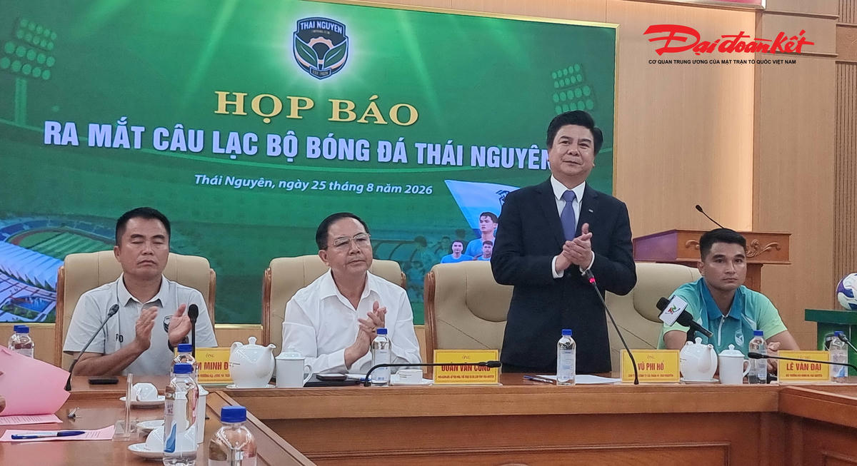 Ông Vũ Phi Hổ, Chủ tịch CLB FC Thái Nguyên.