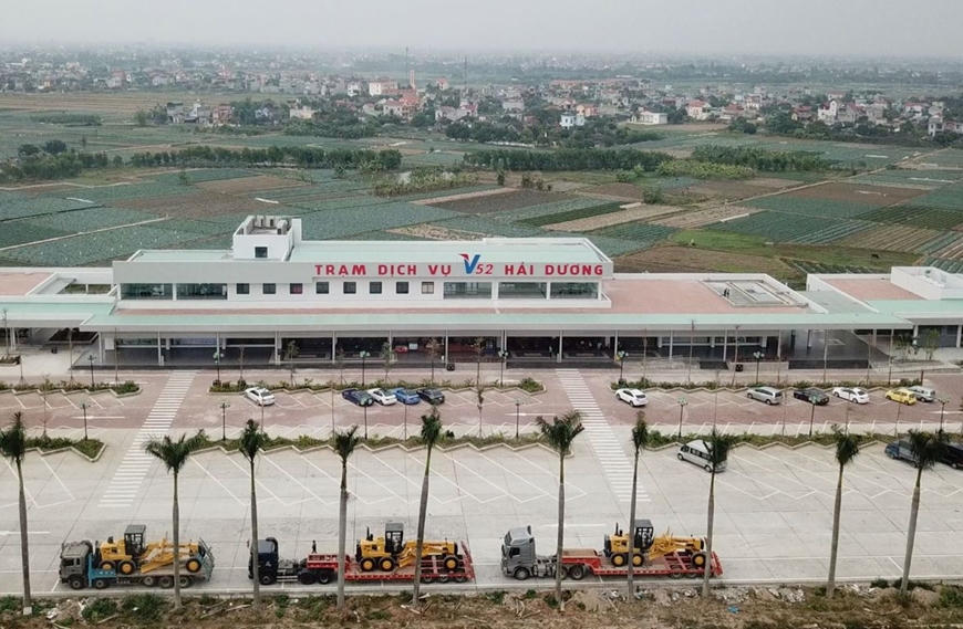 Cao tốc Bắc - Nam có 28 trạm dừng nghỉ phục vụ người dân dịp Quốc khánh 2/9. Ảnh minh hoạ.
