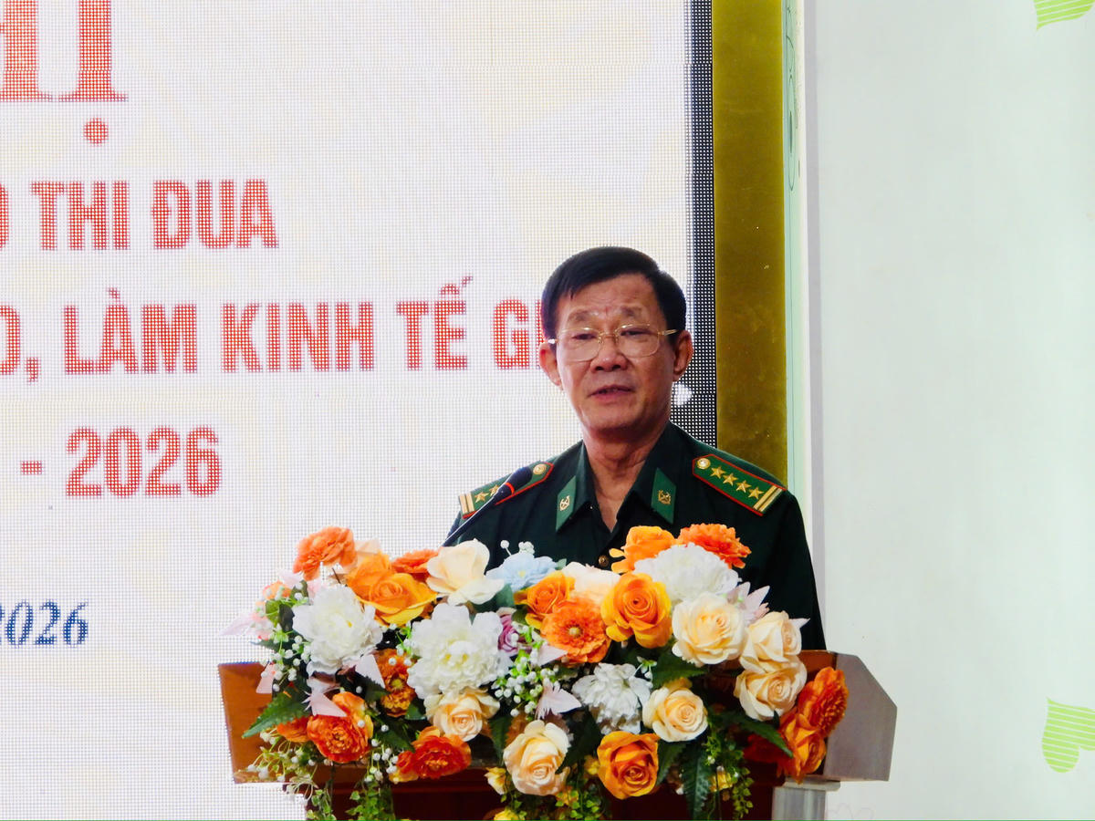 Ông Phạm Quang Hùng, Phó Chủ tịch Ủy ban MTTQ Việt Nam tỉnh, Chủ tịch Hội CCB tỉnh. Ảnh: Thanh Nga.