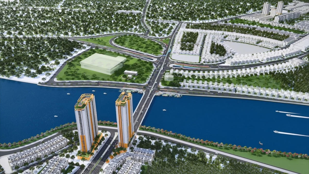Nút Hòa Xuân thực hiện trong giai đoạn 2025 – 2029, tiến độ thi công 730 ngày. Ảnh: Nguyễn Tú.