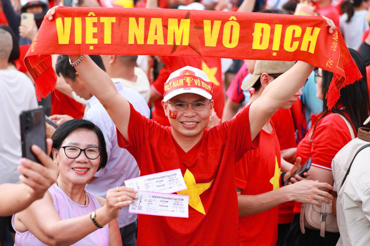 Niềm hy vọng của người hâm mộ: "Việt Nam vô địch".