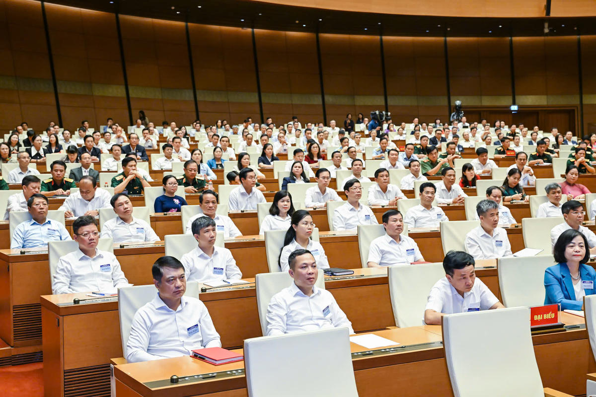 Các đồng chí cán bộ﻿ quy hoạch diện Ban Bí thư quản lý dự gặp mặt. (Ảnh: Duy Linh)
