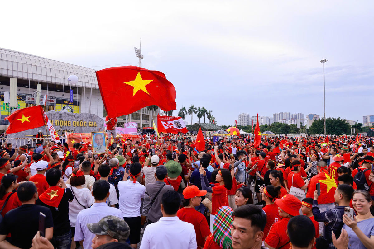 [ẢNH] Triệu con tim hướng về sân Mỹ Đình trước trận chung kết ASEAN Cup 2026